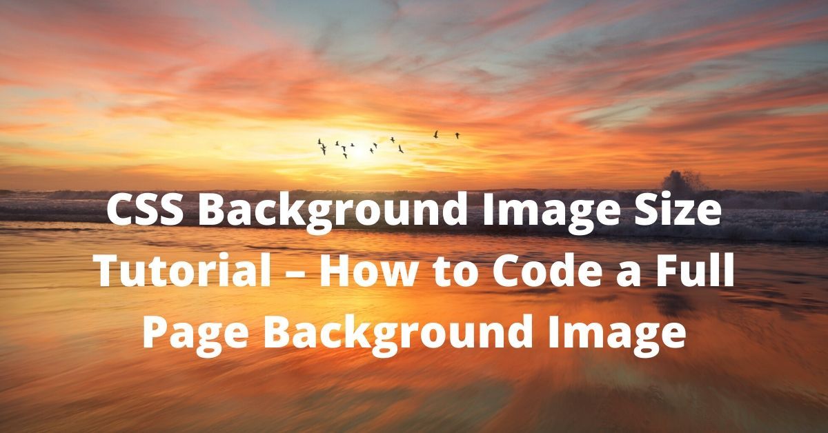 how to make a background picture fit the screen in html